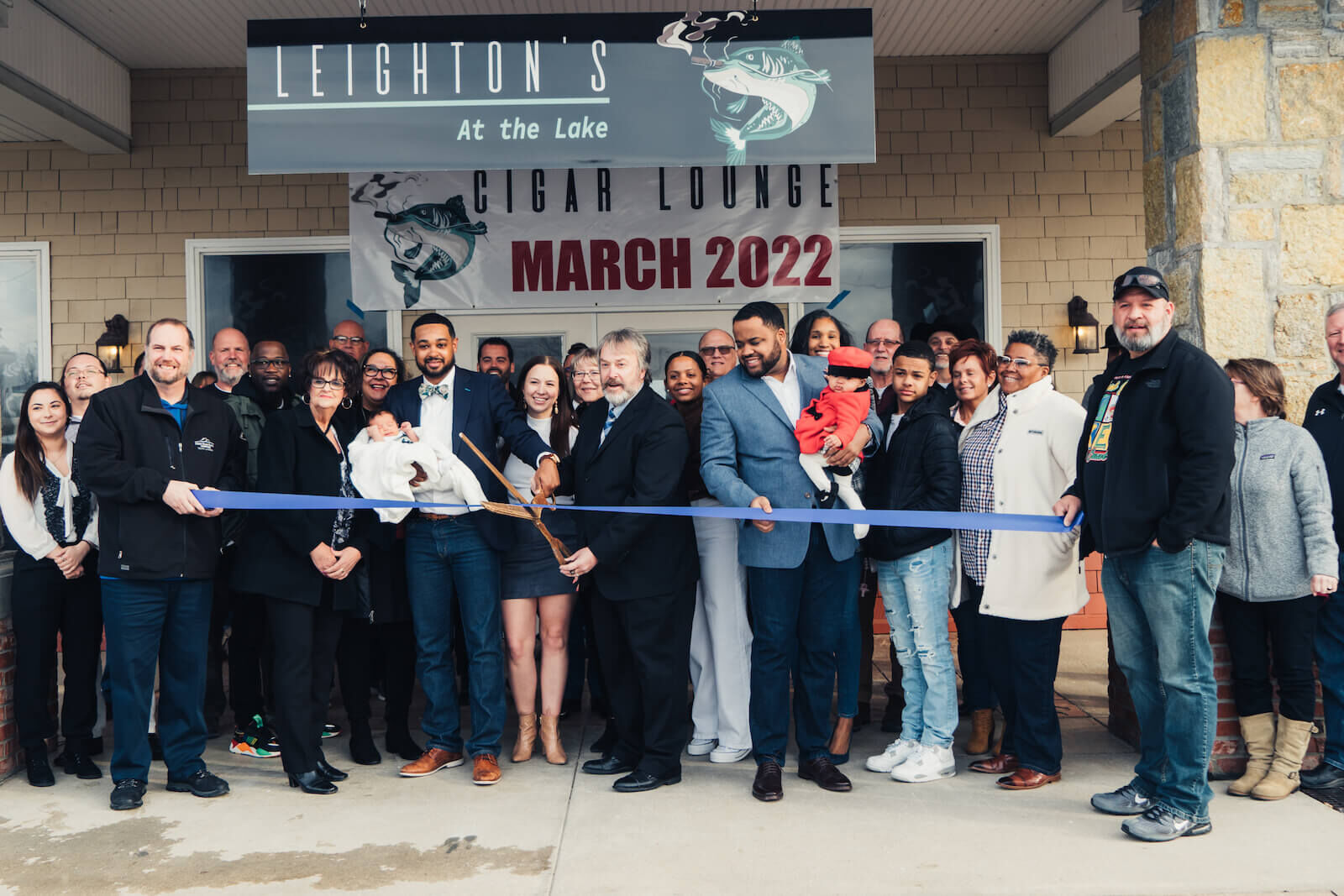 Leighton's Ribbon Cutting